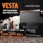 VESTA Portable Solar Camping Heater & Stove