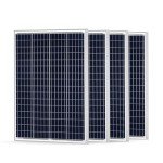 100W Polycrystalline Solar Panel for Off-Grid Use