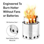 Solo Stove Lite Portable Camping Wood Stove