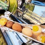 HIOSUNSTOVE Portable Solar Oven for Outdoor Cooking