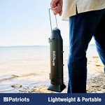 4Patriots Solar Water Boiler: Portable Thermos for Adventures