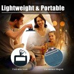 Portable USB Camping Fan with LED Lantern - 2-Pack