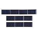 10Pcs 5V 60mA Epoxy Solar Panels for DIY