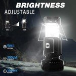 2-Pack Solar Camping Fan and Lantern Combo