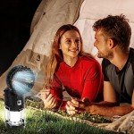 2024 Solar Camping Lantern with Built-in Fan