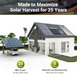 100W Polycrystalline Solar Panel for Off-Grid Use