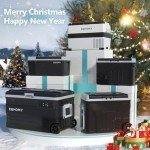 EUHOMY 12V Portable Electric Fridge with App Control