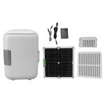 50W Solar Refrigerator with Panel for Camping