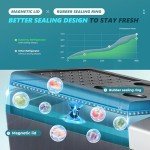 EUHOMY 12V Portable Electric Fridge with App Control