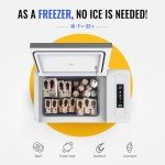 BougeRV 23 Quart 12V Portable Car Freezer