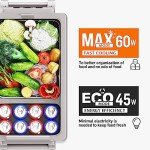 Euhomy 55L Portable Car Refrigerator & Freezer