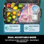 Portable 12V Refrigerator Freezer for Camping