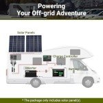 100W Polycrystalline Solar Panel for Off-Grid Use