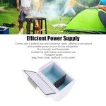 Solar Powered Mini Fridge with 50W Panel