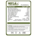 100W 12V Waterproof Solar Panel - 4 Pack