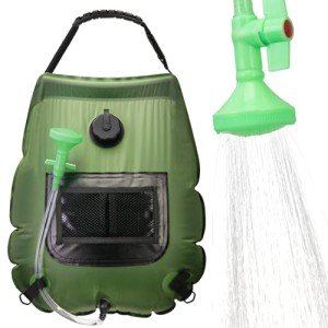 FENSAN 5 Gallon Solar Portable Shower Bag