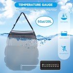FENSAN 5 Gallon Solar Portable Shower Bag