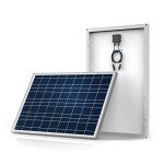 ACOPOWER 100W 12V High-Efficiency Solar Panel