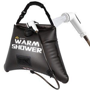 Suvast 4 Gallon Solar Shower for Camping