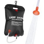 Solar Camp Shower Bag for Outdoor Adventures