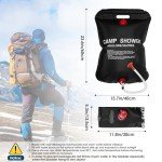 Solar Camp Shower Bag for Outdoor Adventures