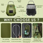 Solar Shower Tent Kit with 5 Gallon Bag