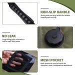 HISFFOG 5 Gal Solar Shower Bag for Camping