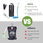 Portable Solar Camping Shower Bag - 12L