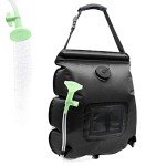 Portable 5 Gallon Solar Shower Bag for Outdoor Fun