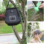 Portable 5 Gallon Solar Shower Bag for Outdoor Fun