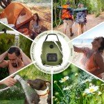 5 Gal Solar Camping Shower Bag with Hose