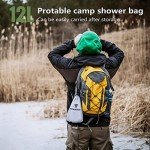 Portable Solar Camping Shower Bag - 12L