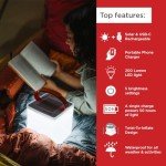 LuminAID Max QI Solar Camping Lantern & Charger