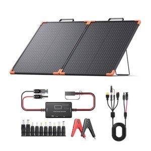 100W Portable Solar Panel Kit for Quick Power