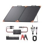 100W Portable Solar Panel Kit for Quick Power