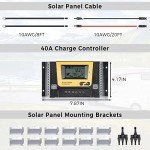 300W Monocrystalline Solar Panel Kit with Controller