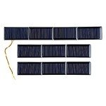 10-Pack 5V Mini Polycrystalline Solar Panels for DIY