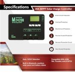 200W Solar Power Kit with LiFePO4 Batteries