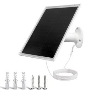 6W USB Solar Panel Charger for Security Cameras