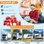 Magnetic Solar Wireless Backup Camera - 7" HD 1080P