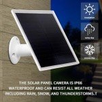 6W USB Solar Panel Charger for Security Cameras