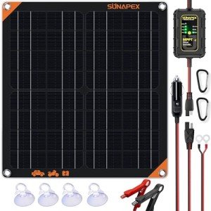 20W Flexible Solar Panel with MPPT Charger