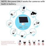 6W USB Solar Panel Charger for Security Cameras