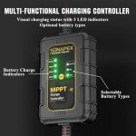 20W Flexible Solar Panel with MPPT Charger