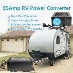 RV Power Converter with Smart 4-Stage Charger