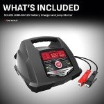 Schumacher SC1281 Automatic Battery Charger & Jump Starter