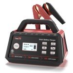 Smart 12V/24V Car Battery Charger with LCD Screen