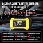 NEXPEAK 15A LiFePO4 Smart Battery Charger