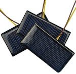 10-Pack 5V Mini Polycrystalline Solar Panels for DIY