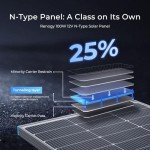 Renogy 100W High-Efficiency Solar Panel 12V